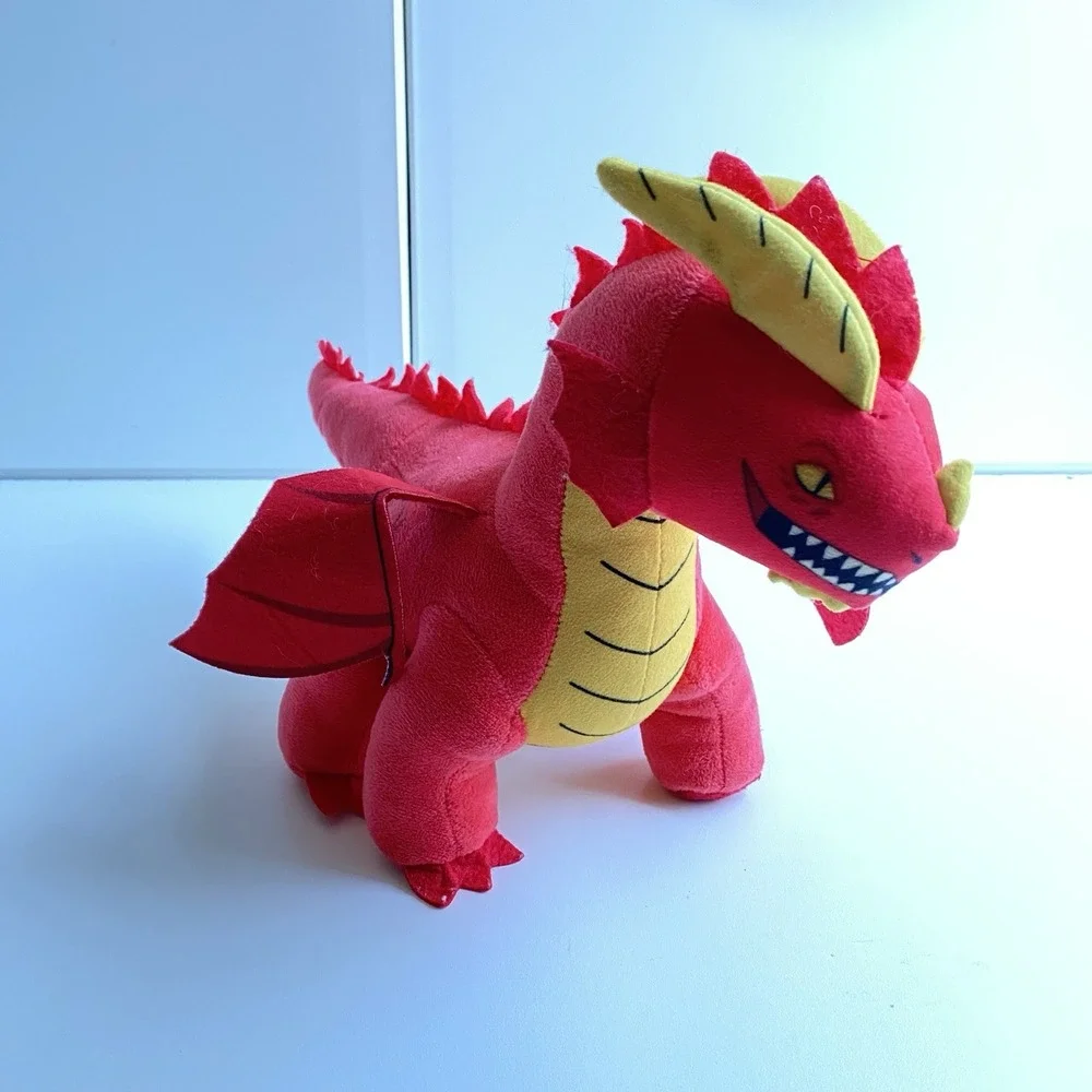 Dungeons‎ & Dragons Red Dragon Magical Game Plush Stuffed Animal Doll Toy